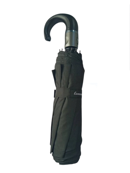 Soyabon avtomatik, qora, anti-veter, engil