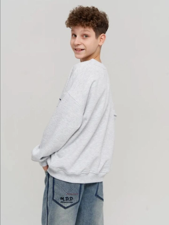 Sochsiz oversize svitshot - o‘smir qiz yoki o‘g‘il bola uchun ideal tanlov