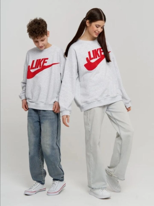 Sochsiz oversize svitshot - o‘smir qiz yoki o‘g‘il bola uchun ideal tanlov