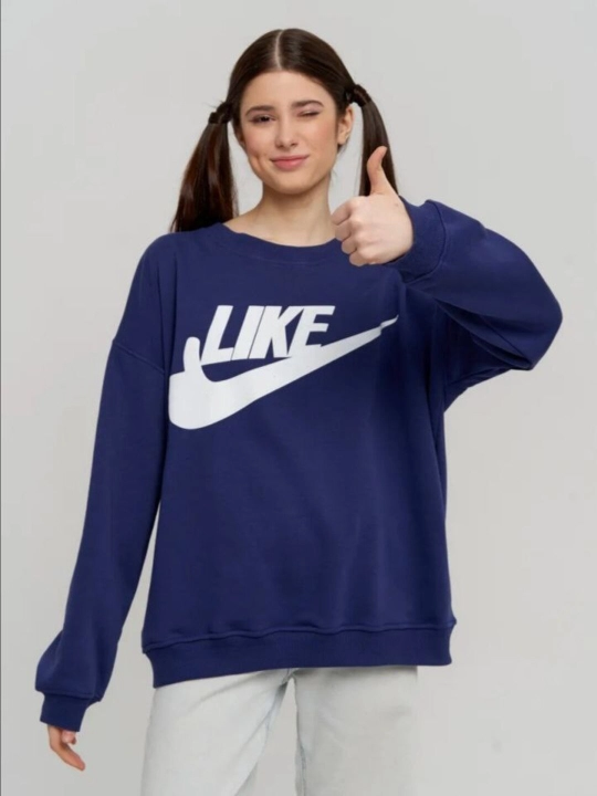 Sochsiz oversize svitshot - o‘smir qiz yoki o‘g‘il bola uchun ideal tanlov