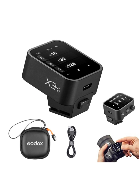 Godox X3 — OLED sensorli TTL simsiz fotoflash triggeri