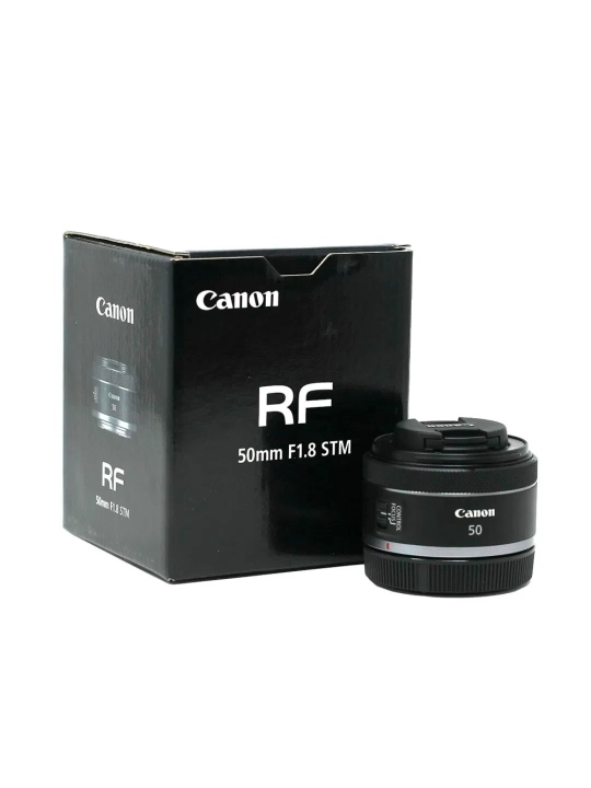 Canon RF 50mm f/1.8 STM — yorqin va ixcham standart ob’ektiv