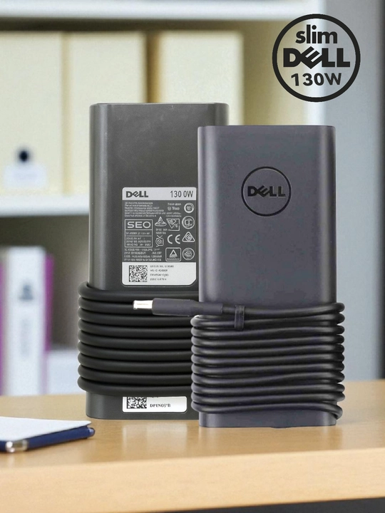 Блок питания для Dell 130W Slim 19.5V6.67A тонкий штекер 4,5мм Precision Inspiron Vostro - 