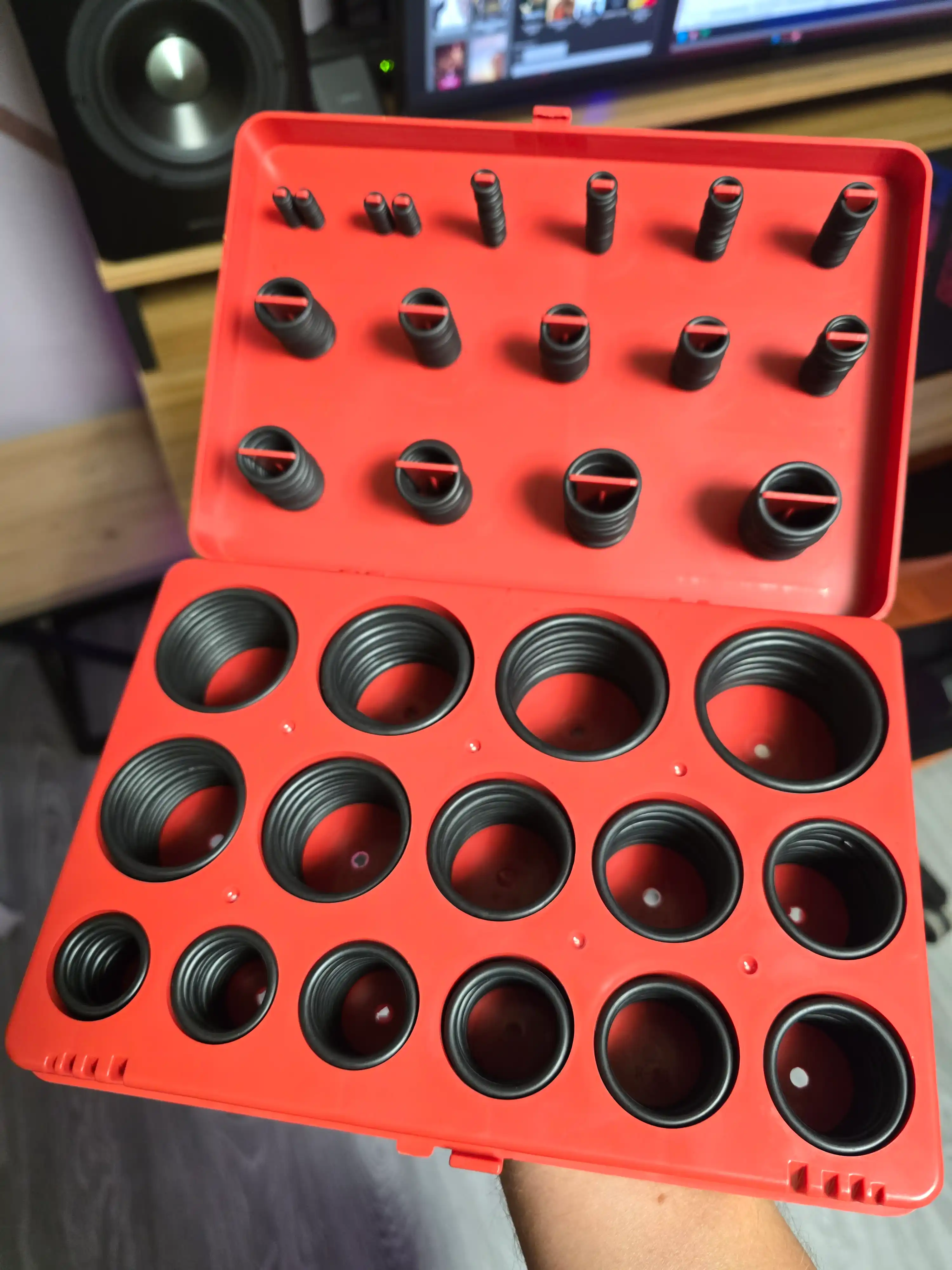 SIBRTEX, 7-53 mm, 406 buyum, 47597 santexnika rezinali zichlovchi prokladkalar