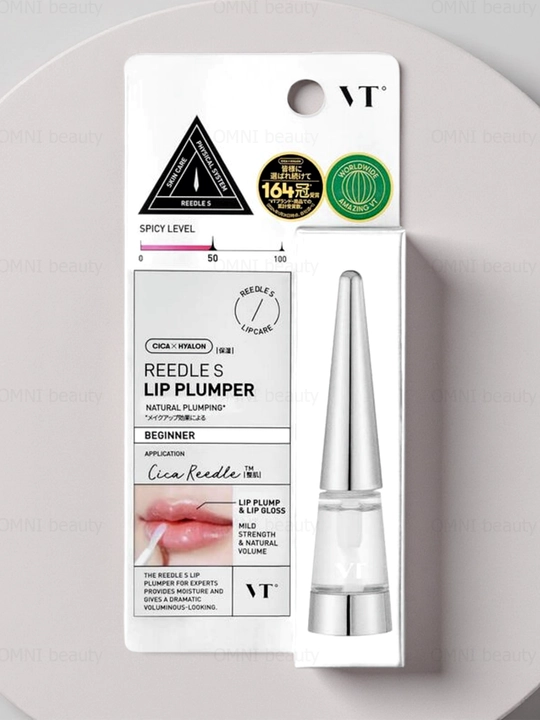 Плампер для губ VT Cosmetics Reedle Shot: объем с микроиглами, блеск и тинт, 6 видов