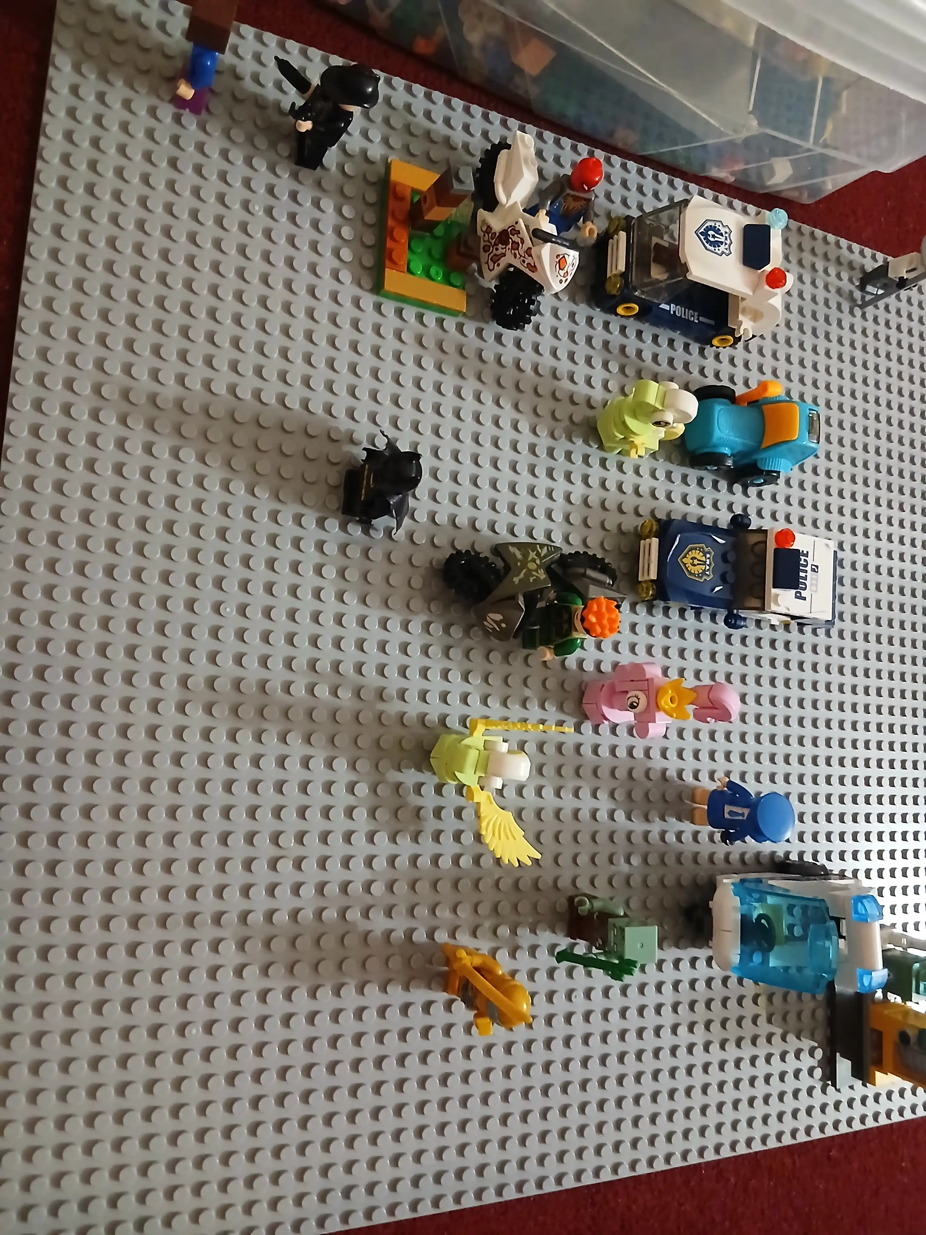 Lego mos keladi plastinkasi Wange, konstruktor to'plamining asosi, 40 * 40 sm
