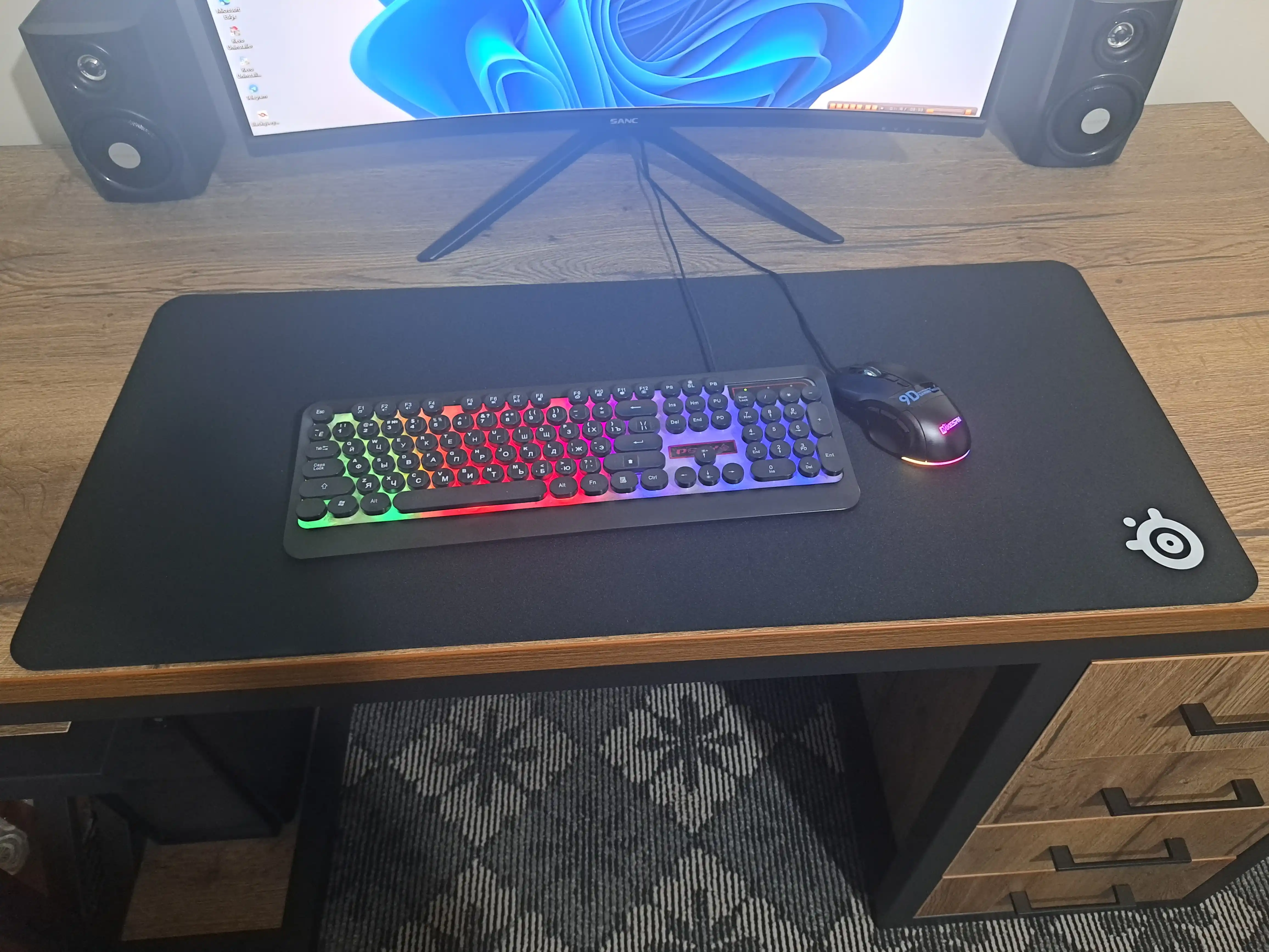 Игровой коврик Steelseries QcK Heavy XXL