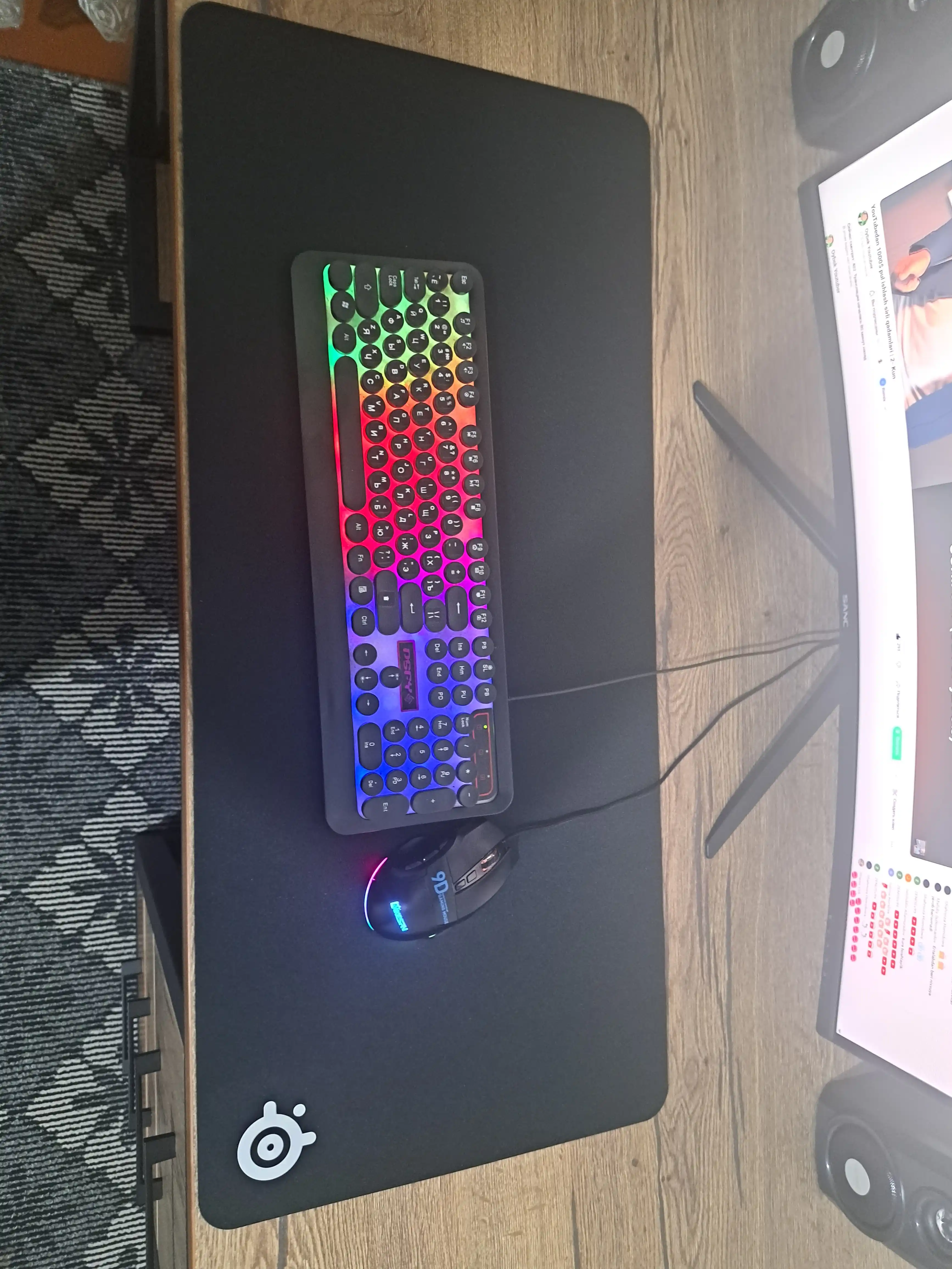 Игровой коврик Steelseries QcK Heavy XXL