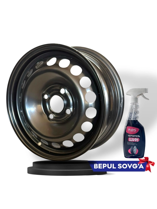 Diskalar EVRO R13x114.3, 4 dona, bepul sovg'a balon qoraytiradigan ABS - 