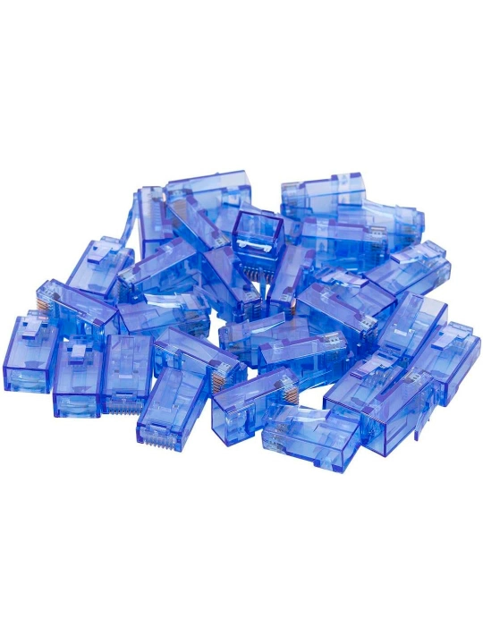 Konektor Ulagich RJ45 - CAT6, kategoriya 6 orqali, rangli - 