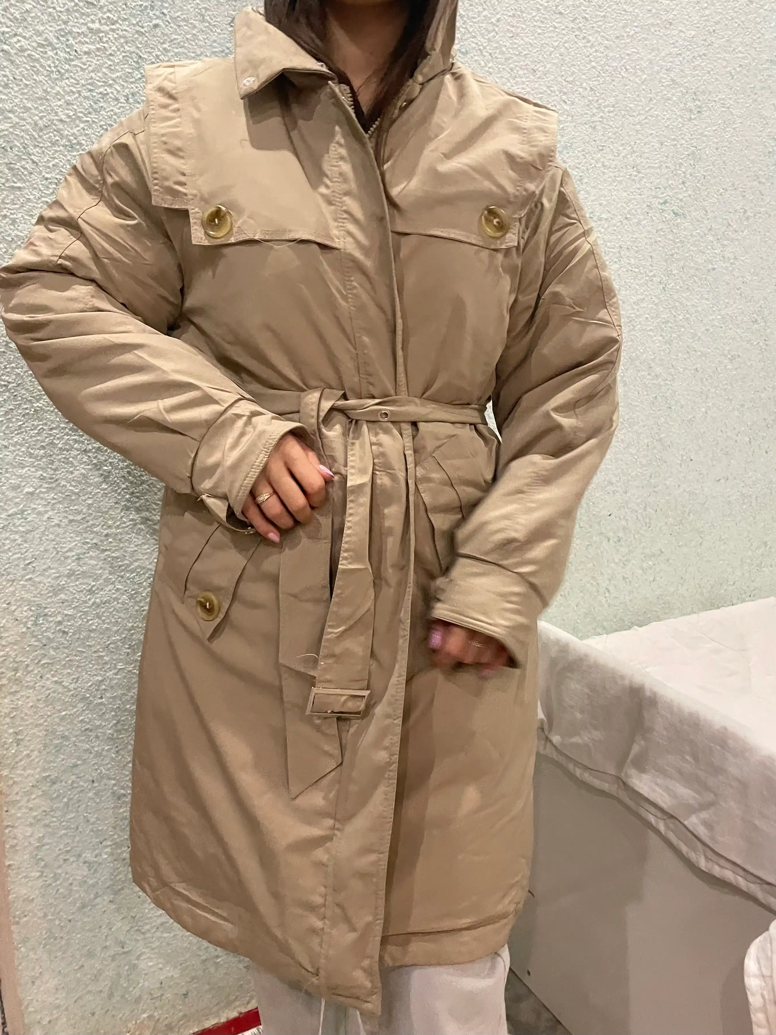 Ayollar kurtkasi, qishki parka