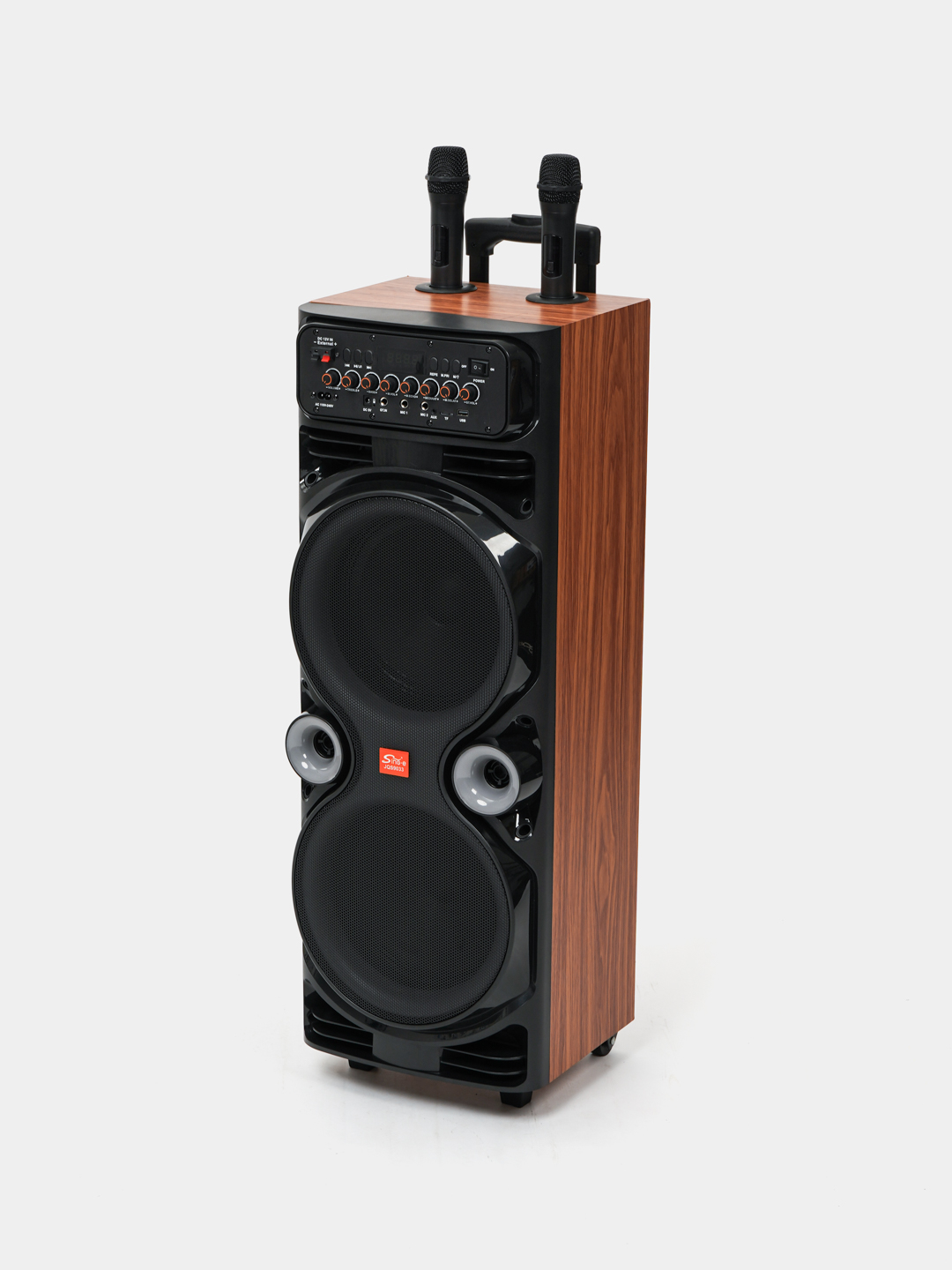 Portativ simsiz kolonka NDR 1100 va JQS 9033, RGB yoritgichli, karaoke, Bluetooth