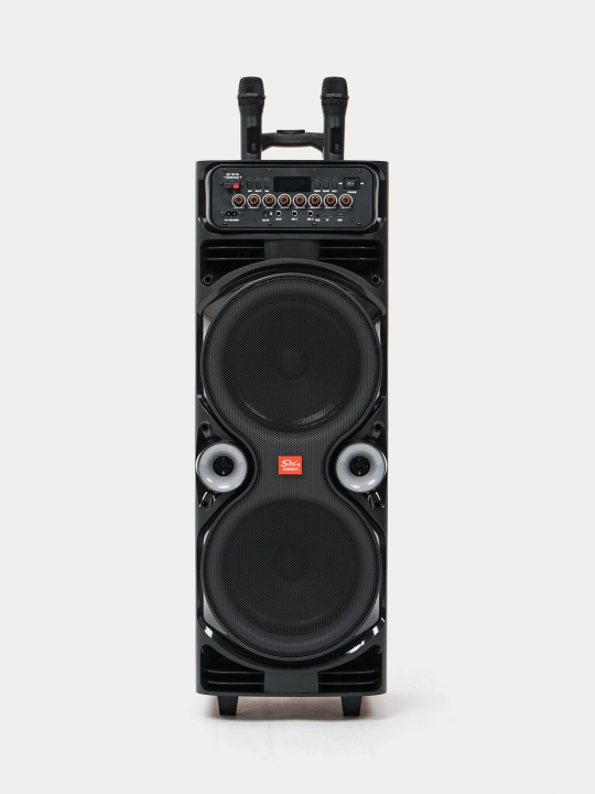 Portativ simsiz kolonka NDR 1100 va JQS 9033, RGB yoritgichli, karaoke, Bluetooth