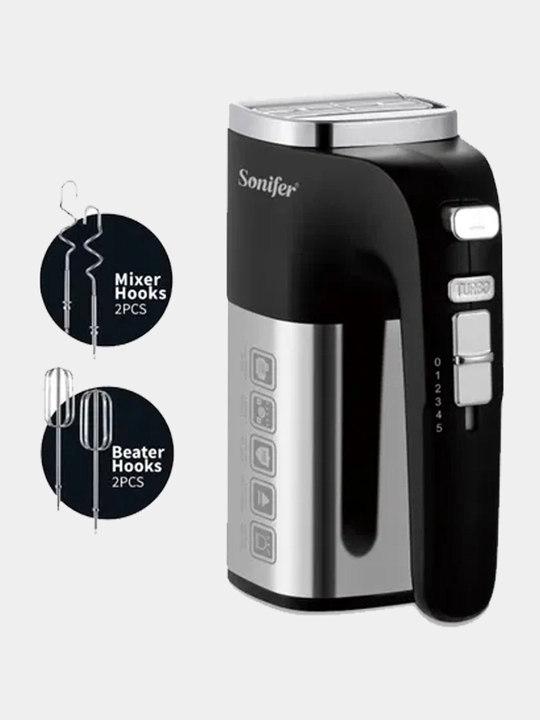 Электрический ручной миксер Sonifer SF-7017, Sonifer SF-7021 500 Вт