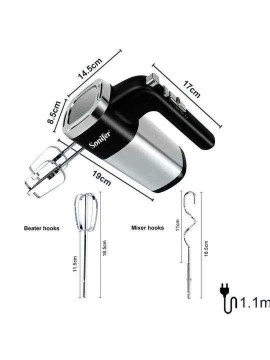 Электрический ручной миксер Sonifer SF-7017, Sonifer SF-7021 500 Вт