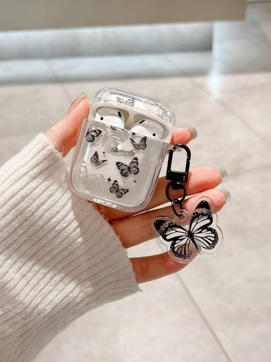 AirPods 1, 2 / Pro, 3, 4 simsiz quloqchinlar uchun himoya g'ilofi