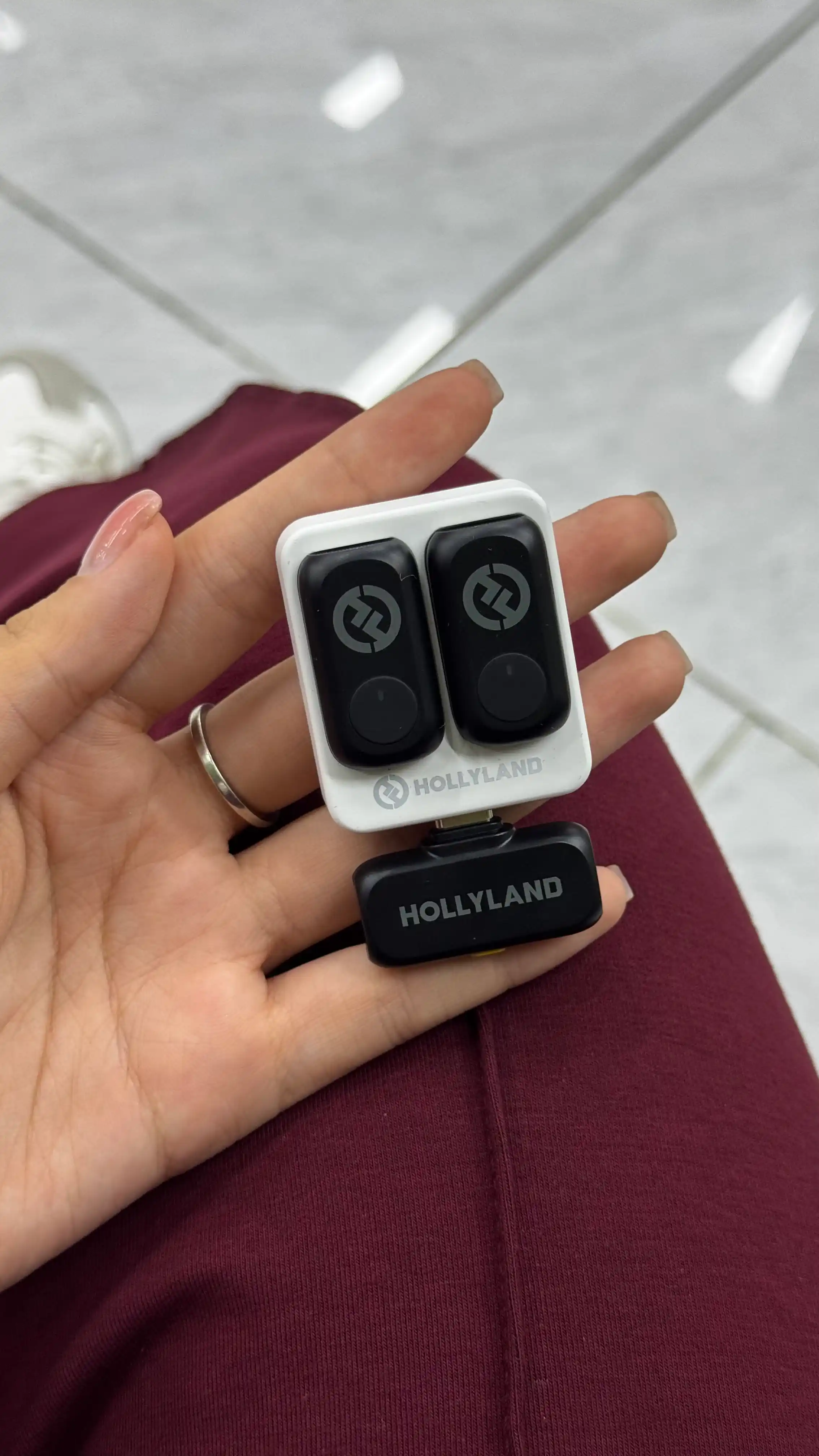 Hollyland LARK A1 Mini Duo USB-C — беспроводной микрофон для смартфонов