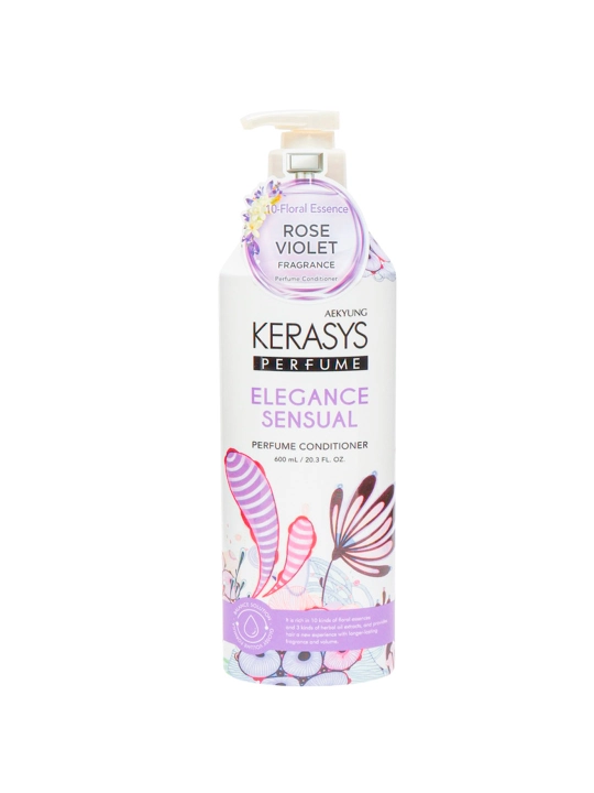 KERASYS Бальзам для волос Parfume Eleganse Sensual, 600 мл