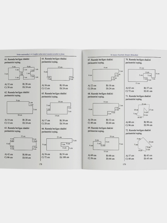 Tezkor matematika 3–5 sinflar