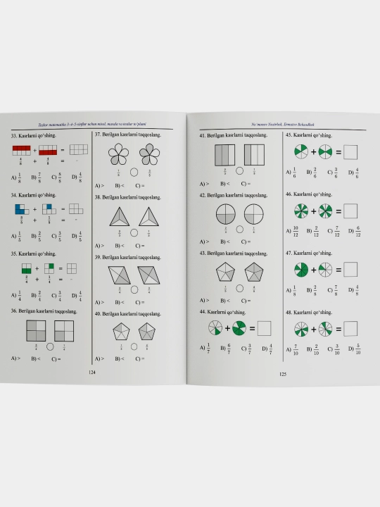 Tezkor matematika 3–5 sinflar