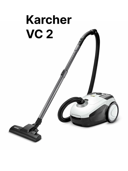 Karcher VC 2 / VC 3 Plus changyutgichi: kuchli, ixcham HEPA filtrli model - 