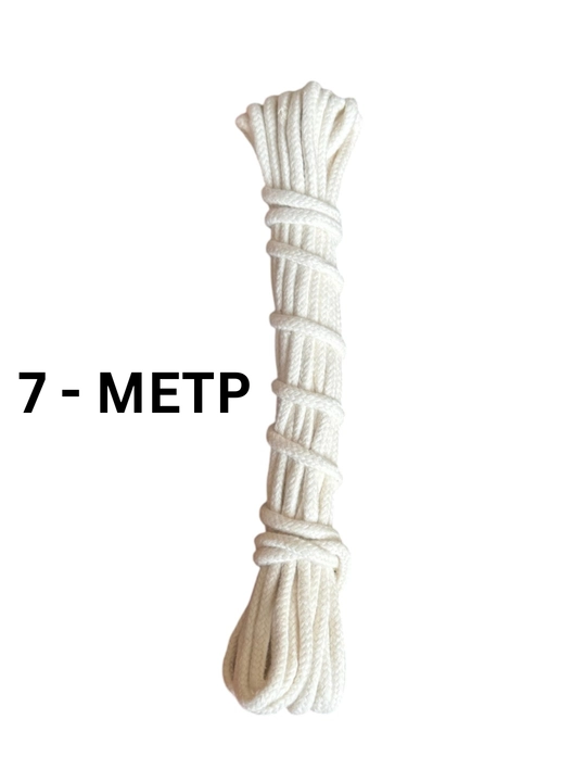 Ip-arqon paxta, paxta ipi, tabiiy paxta arqon, dekorativ paxta arqon