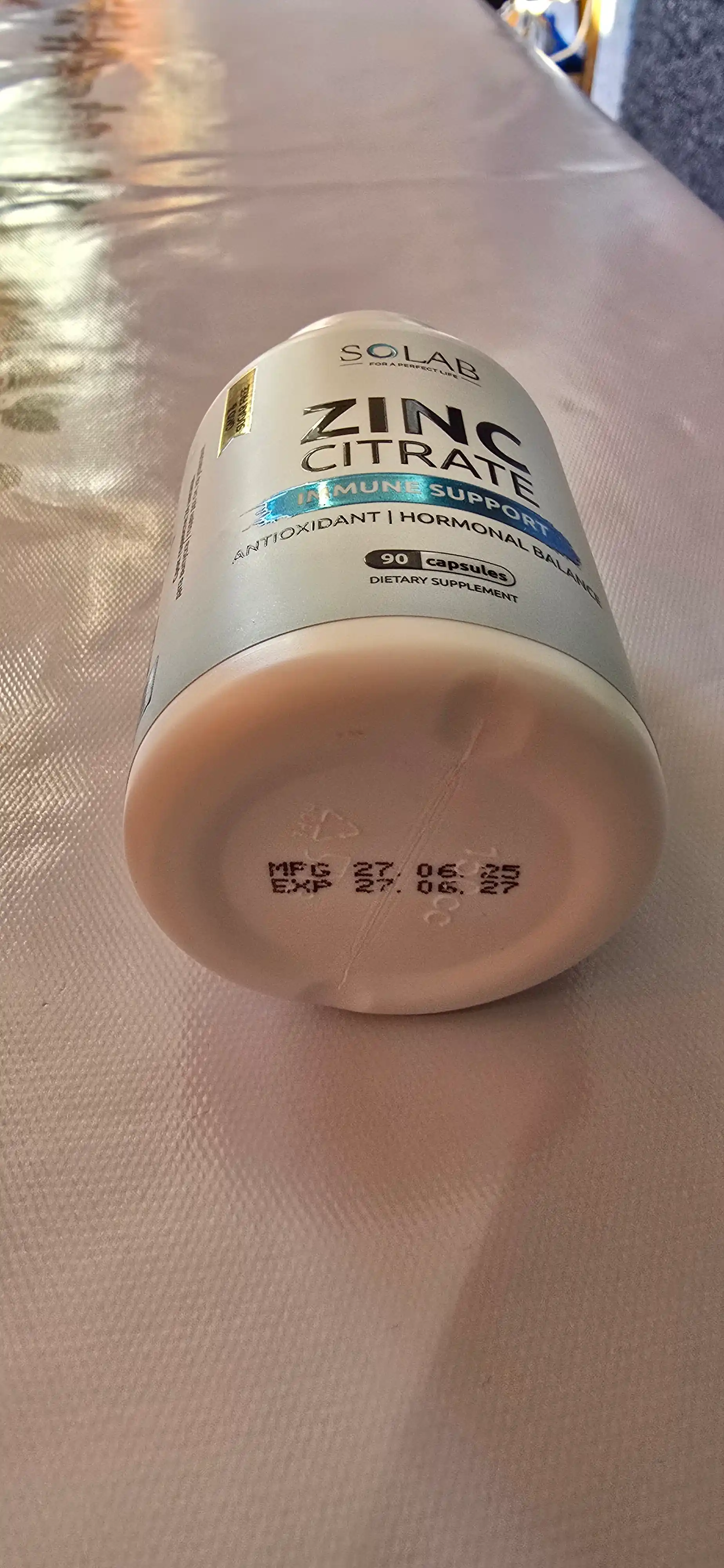 Sink sitrat, SOLAB, 90 kapsula