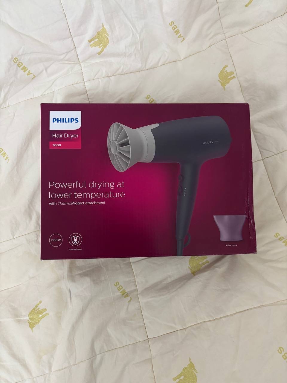Фен для волос Philips BHD351/30 3000 Series