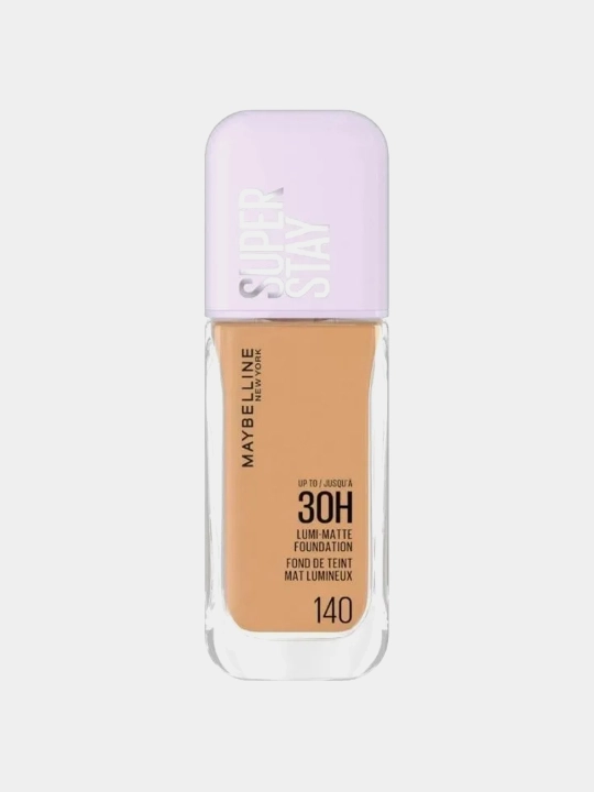 Maybelline Super Stay Lumi-Matte tonal kremi, No140, xiralashtiruvchi, 30 ml - 