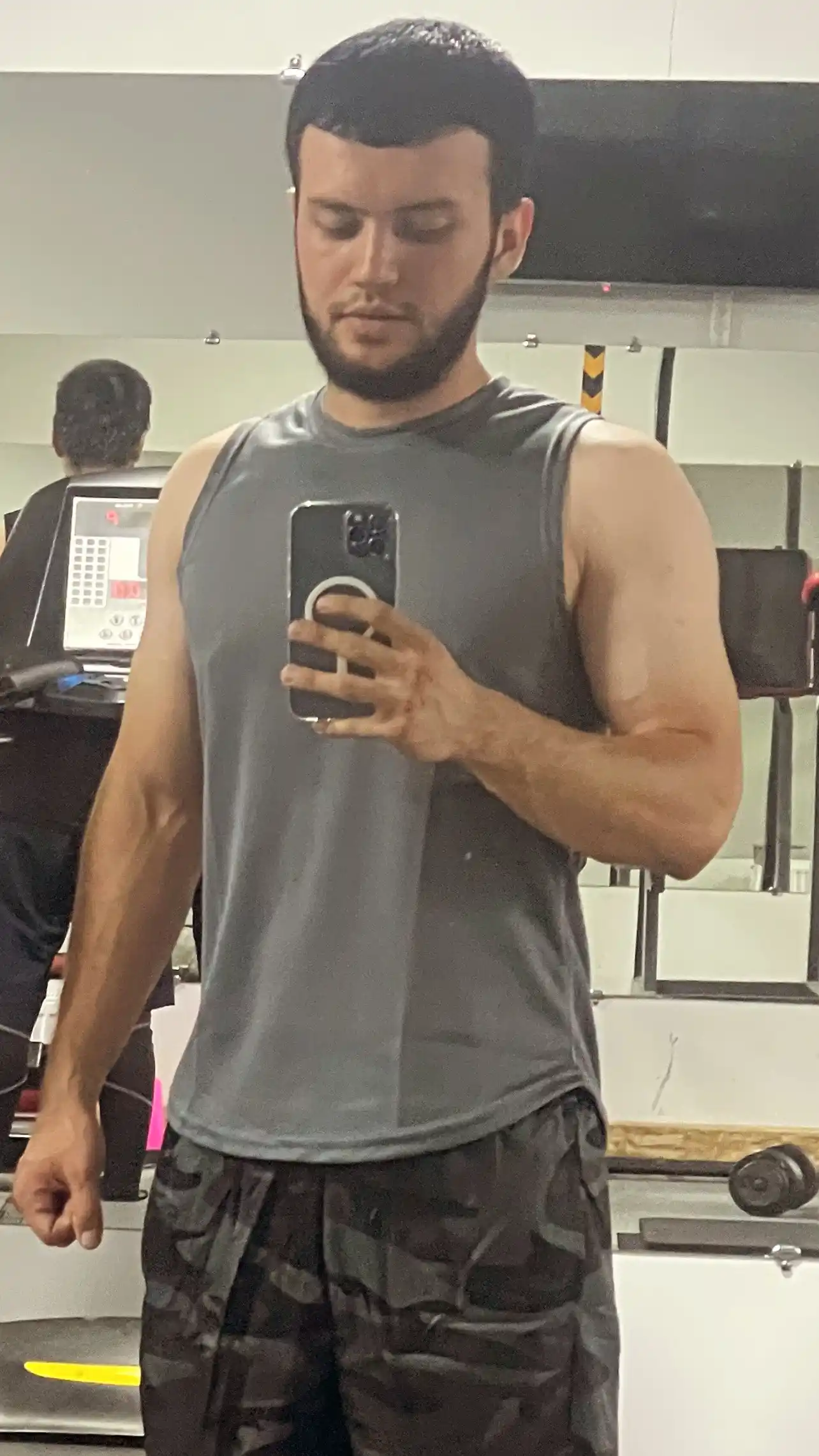 Erkaklar uchun mayka, kompression, sport, elastik, tez quriydigan, fitnes uchun