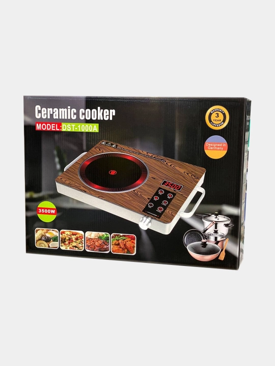 3500 vt quvvatli sensorli boshqaruvga ega kuchli elektr pol plitasi - Ceramic cooker