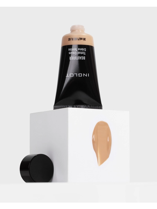 Inglot Beautifier Tinted Cream тональная основа 30 мл, увлажняющая, с HD-пигментами