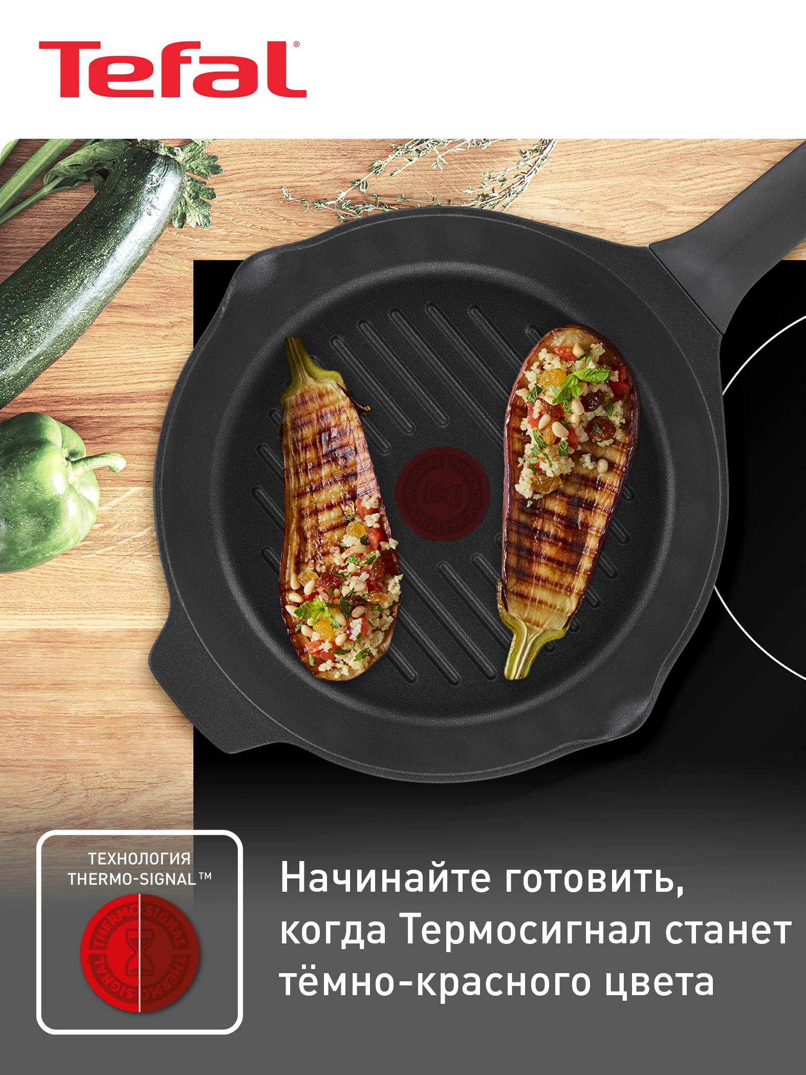 Tova-gril Tefal Delicio, 26 sm, E2324074