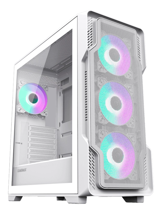 Компьютерный корпус GameMax Siege Black, Mid-Tower, ARGB - 