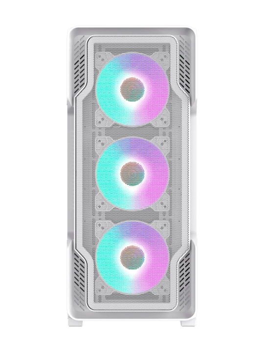 Компьютерный корпус GameMax Siege Black, Mid-Tower, ARGB