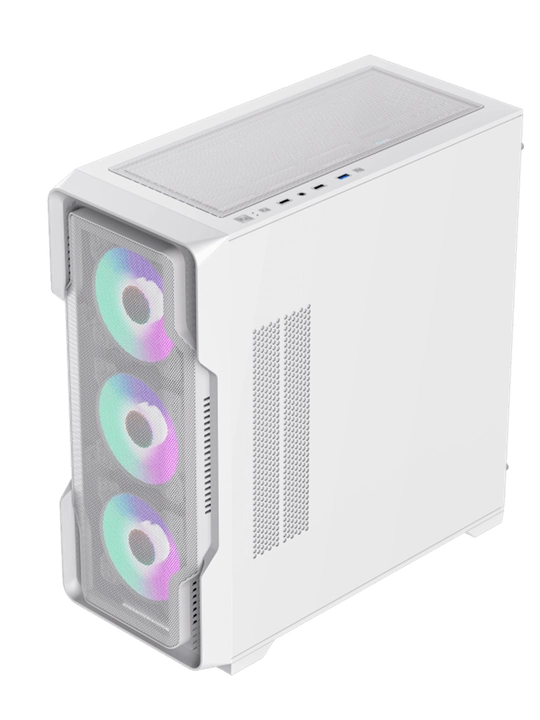Компьютерный корпус GameMax Siege Black, Mid-Tower, ARGB