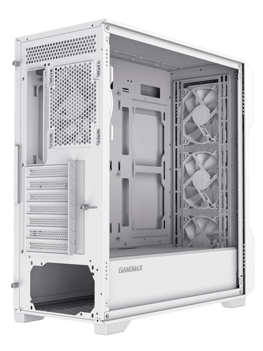 Компьютерный корпус GameMax Siege Black, Mid-Tower, ARGB