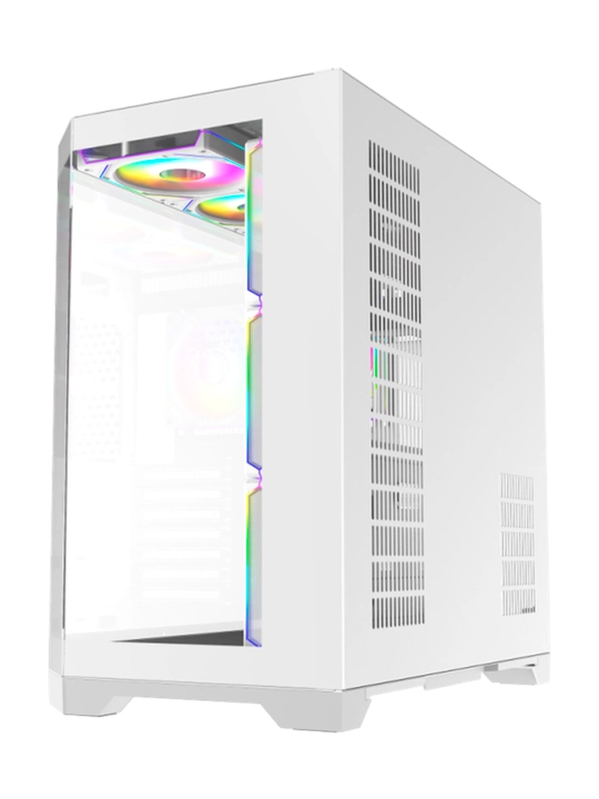 Корпус GameMax Hype-A, Mid-Tower, 4×ARGB вентиляторов