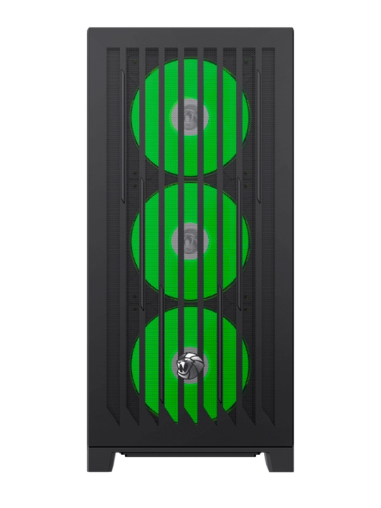 Корпус GameMax Leader 2, Full-Tower, 6×ARGB вентиляторов 