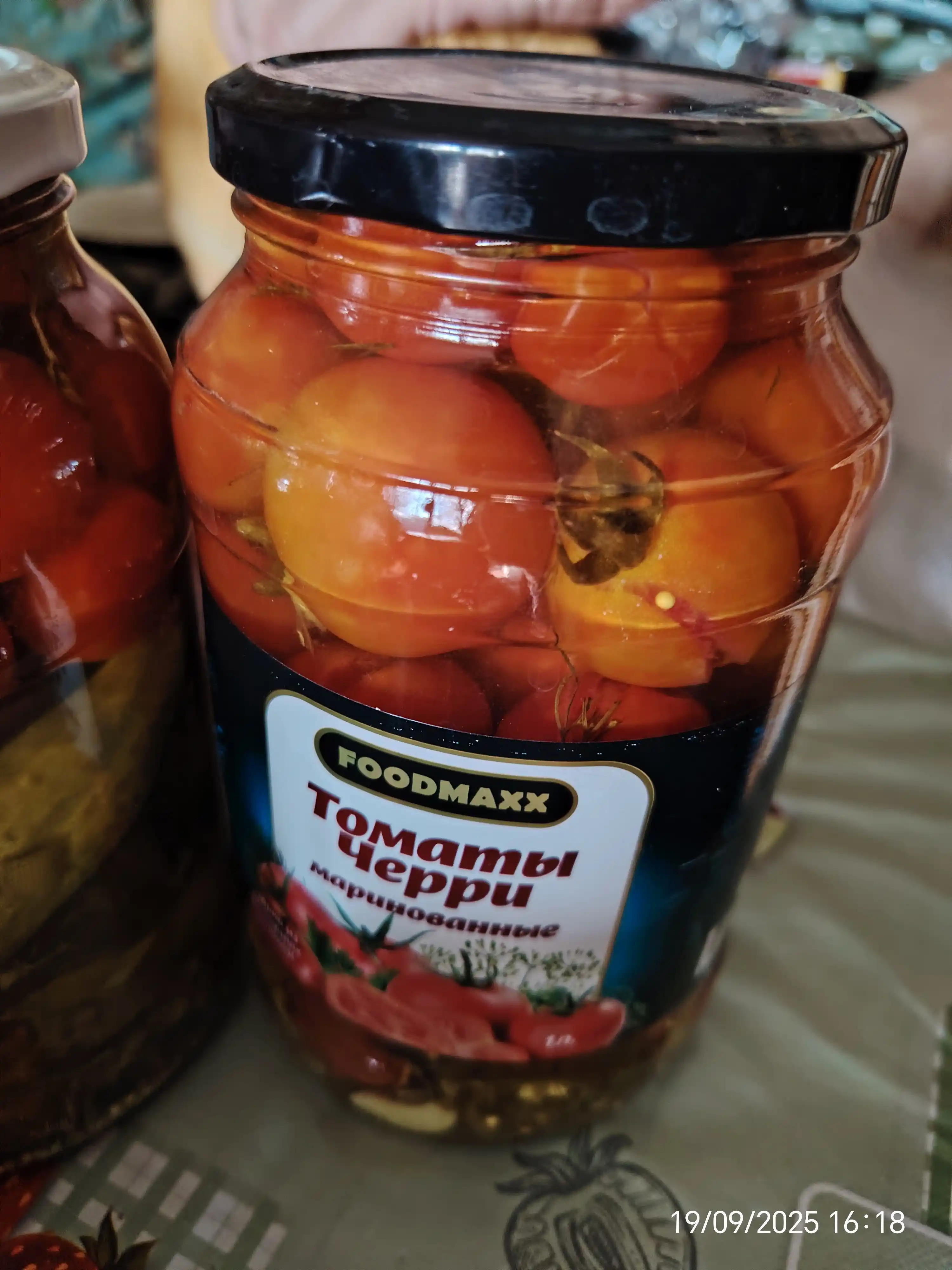 Томаты Черри, маринованные, стеклобанки по 1 л