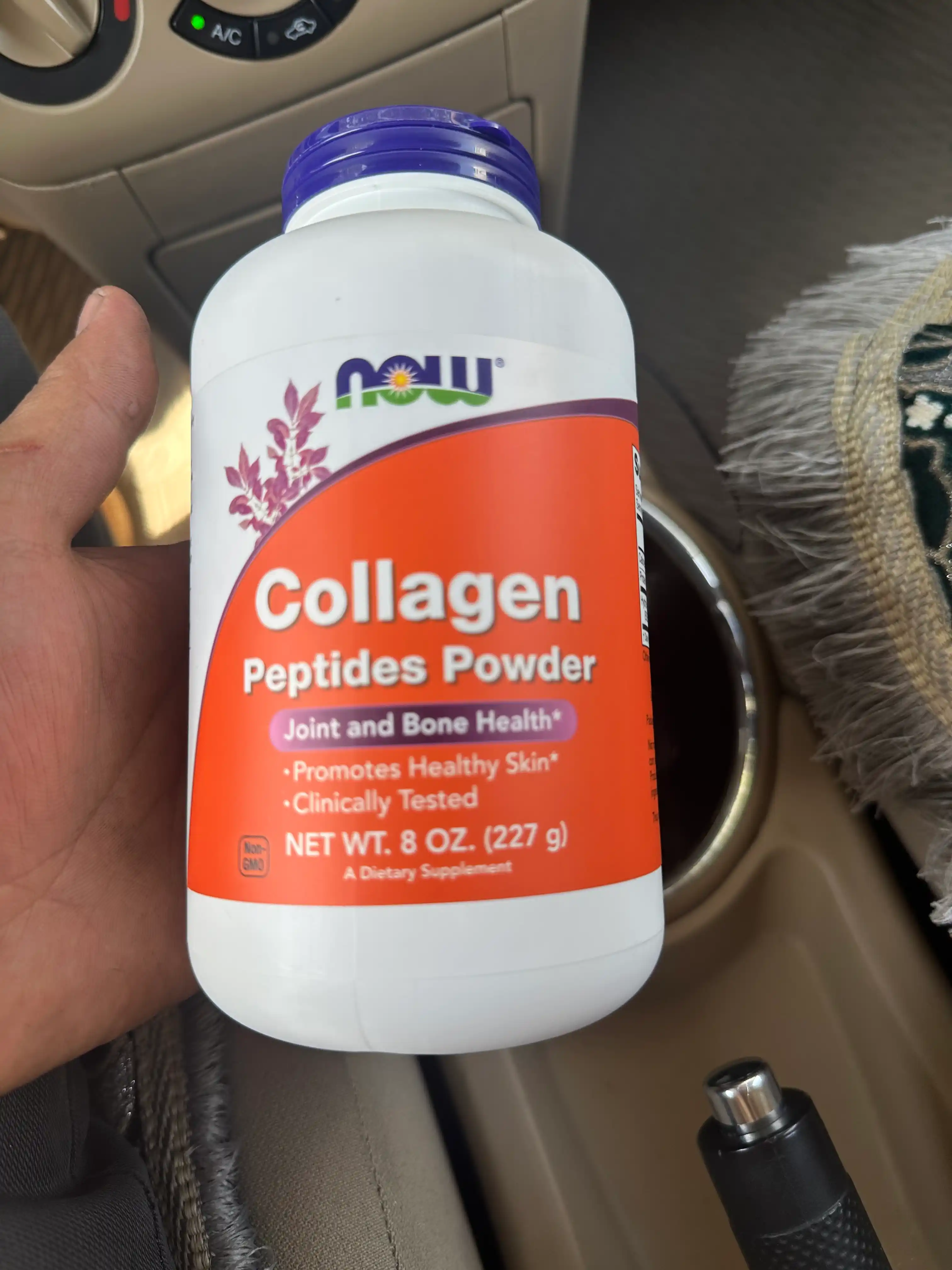 Kollagen NOW Supplements, kukun va kapsulalarda