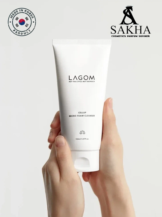 Lagom Cellup pH Cure Foam Cleanser - натуральная балансирующая очищающая пенка для лица