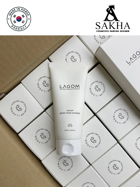 Lagom Cellup pH Cure Foam Cleanser - натуральная балансирующая очищающая пенка для лица