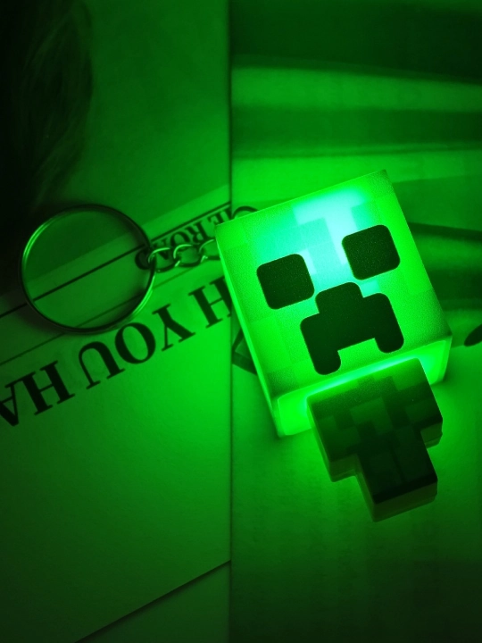 Брелок-светильник в стиле Minecraft, Крипер - 