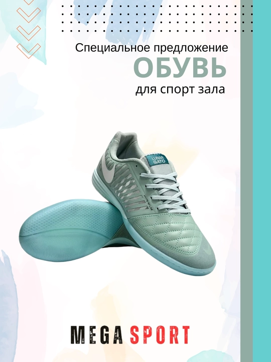 Кроссовки Гато Лунар II по футзалу, для профессионалов мини-футбола
