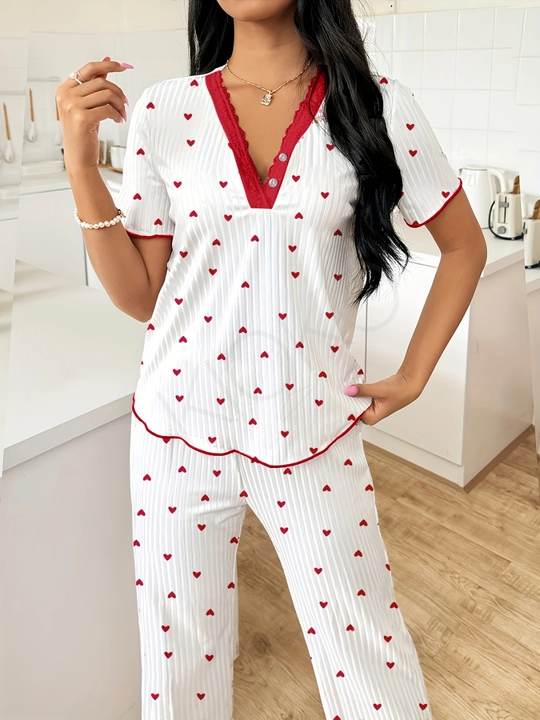 Ayollar pijamasi Kioko, ayollar uchun ikki qismli pijama, uy kiyimi, ayollar uy kostyumi