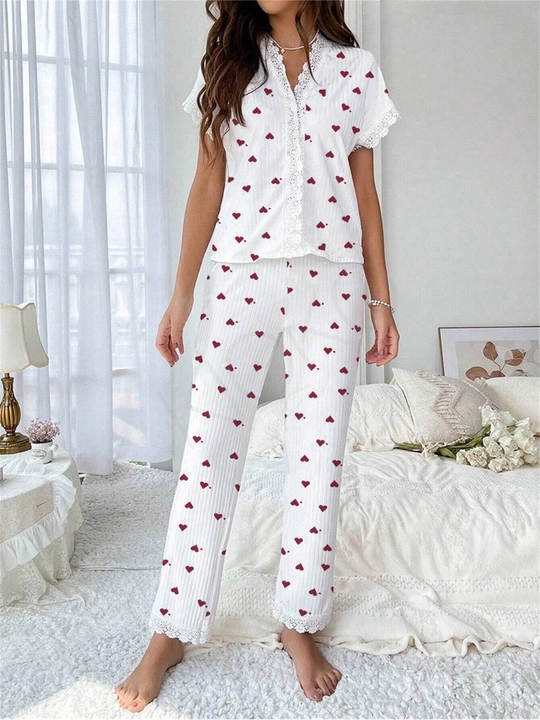 Ayollar pijamasi Kioko, ayollar uchun ikki qismli pijama, uy kiyimi, ayollar uy kostyumi