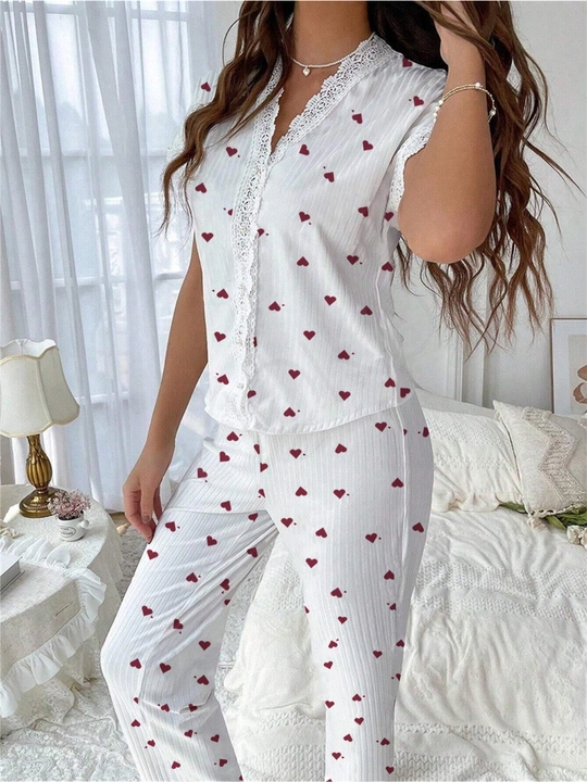 Ayollar pijamasi Kioko, ayollar uchun ikki qismli pijama, uy kiyimi, ayollar uy kostyumi
