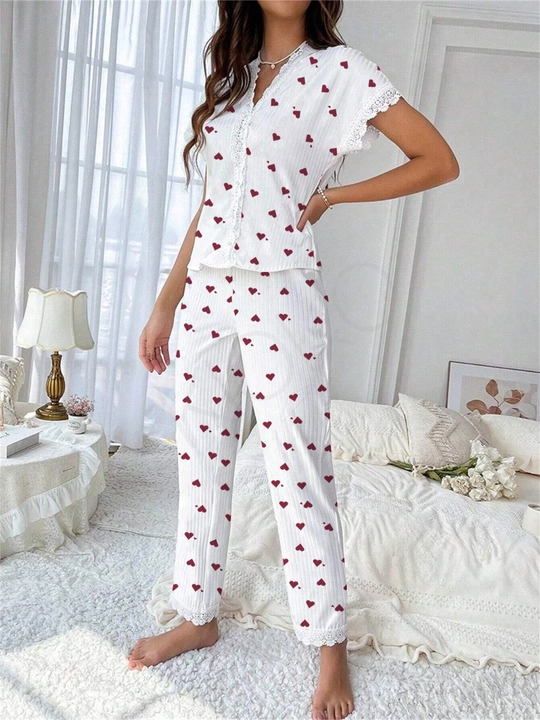 Ayollar pijamasi Kioko, ayollar uchun ikki qismli pijama, uy kiyimi, ayollar uy kostyumi