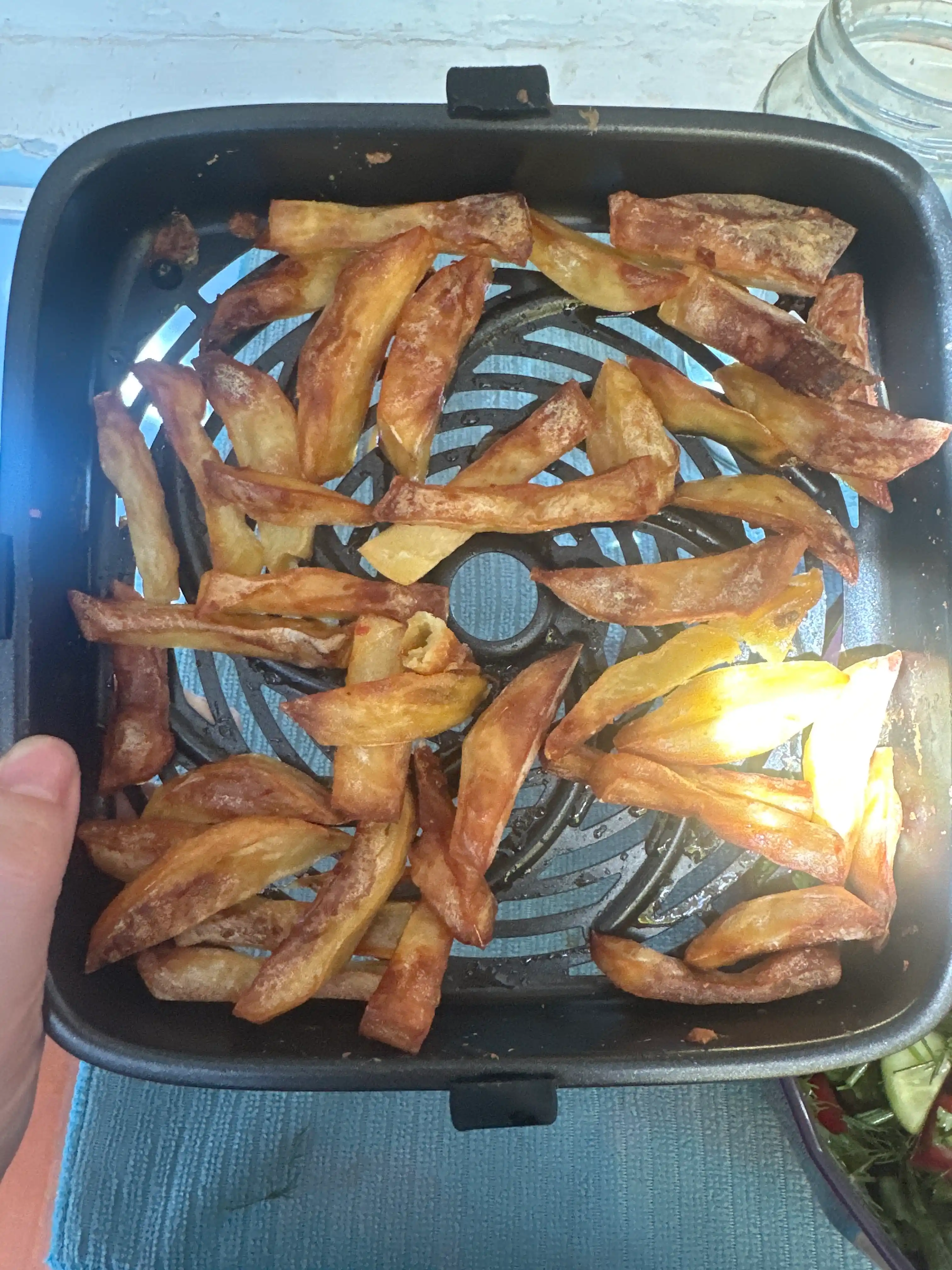 Xiaomi Smart Air Fryer aqlli aerogril 6.5 l/5.5 l, tayyor retseptlar bilan, global versiya
